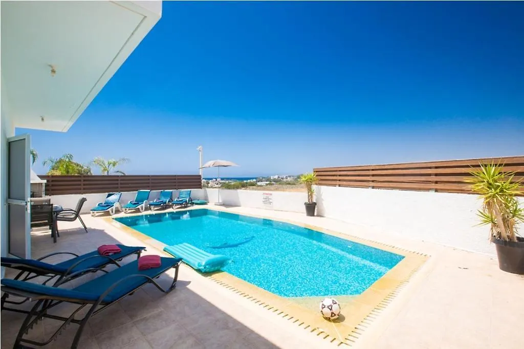 Carilisto Villas Big 4 Bedrooms In Center Of Ayia Napa Cyprus